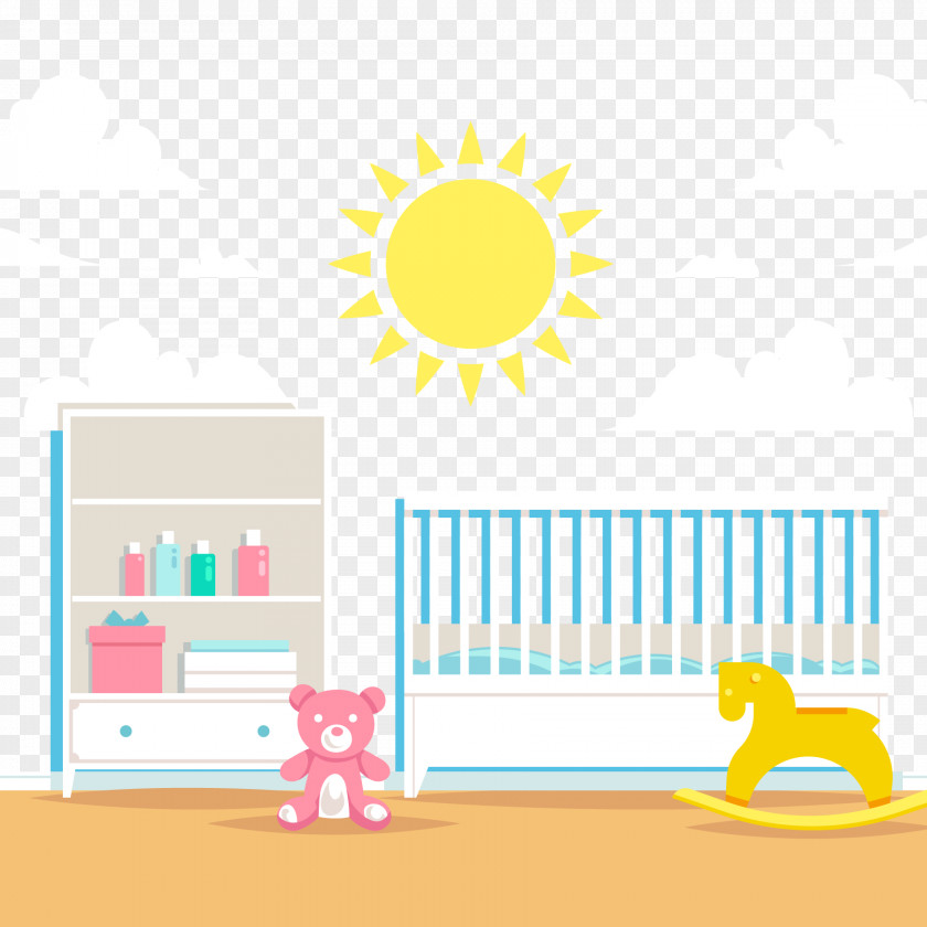 Vector Child's Room Child Euclidean Gratis Icon PNG