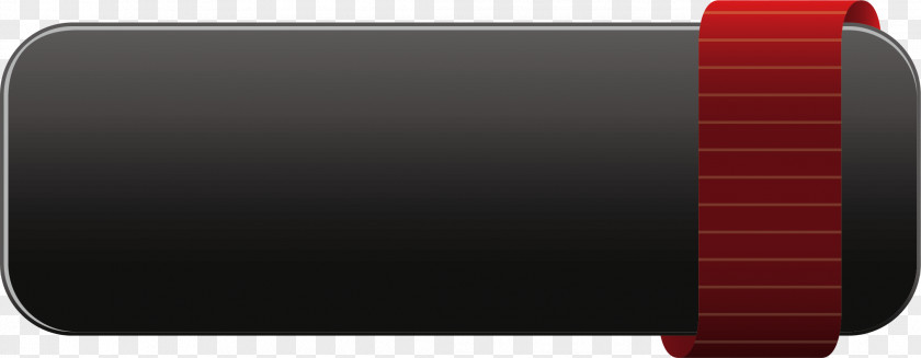 Black Registration Button Red Rectangle PNG