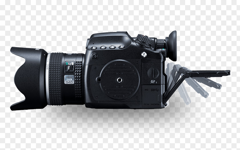 Camera Lens Pentax 645D Mirrorless Interchangeable-lens Photography Single-lens Reflex PNG