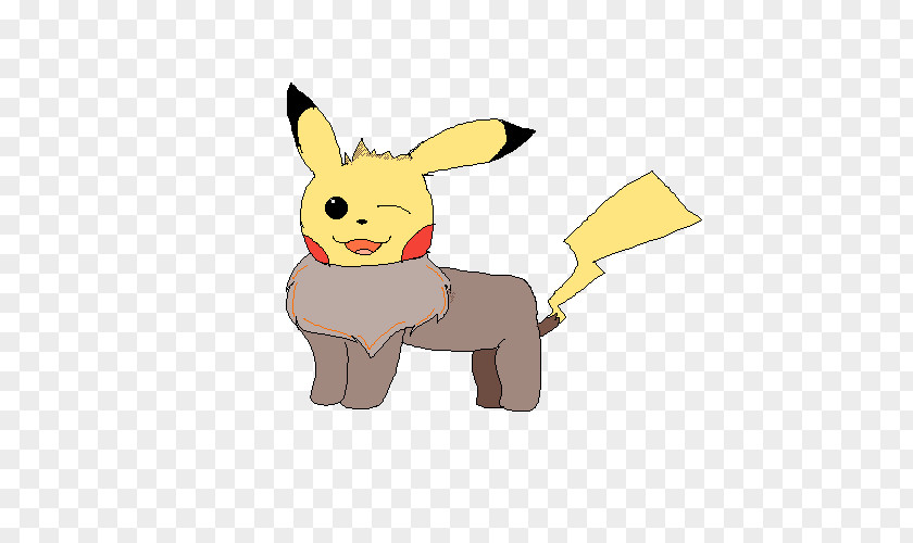 Eevee Pikachu Clip Art Illustration Dog PNG