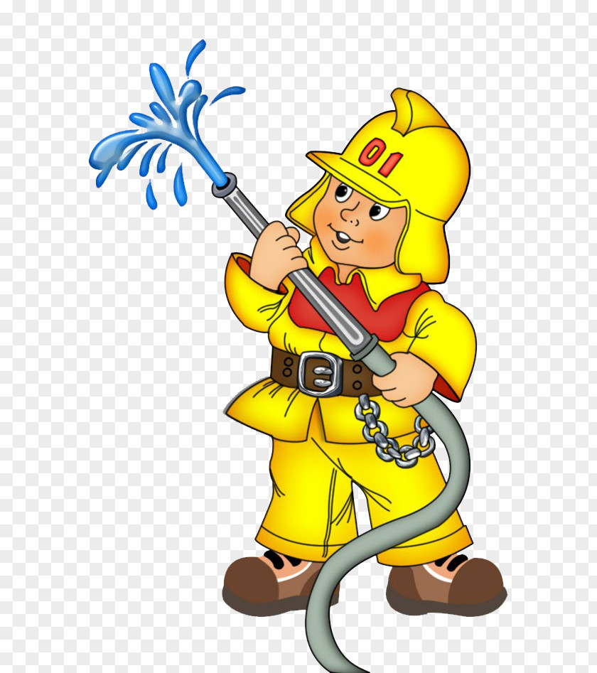 Firefighter F.D.18 Fire Department Profession PNG