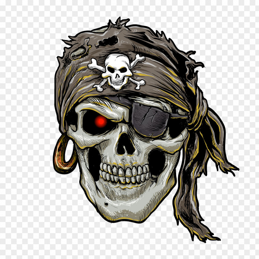 Horror Skull Piracy Human Symbolism Jolly Roger PNG
