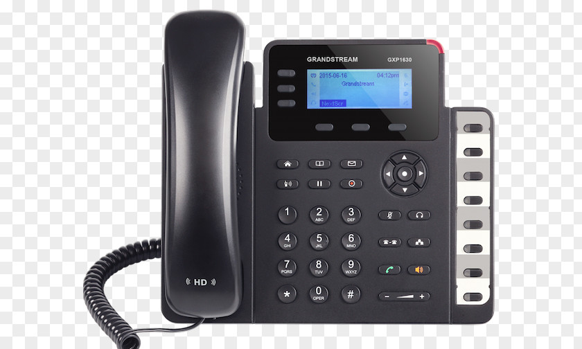 Voip Grandstream GXP1625 Networks VoIP Phone Telephone Voice Over IP PNG