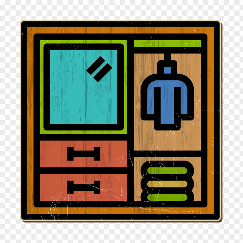 Wardrobe Icon Home Equipment Cupboard PNG