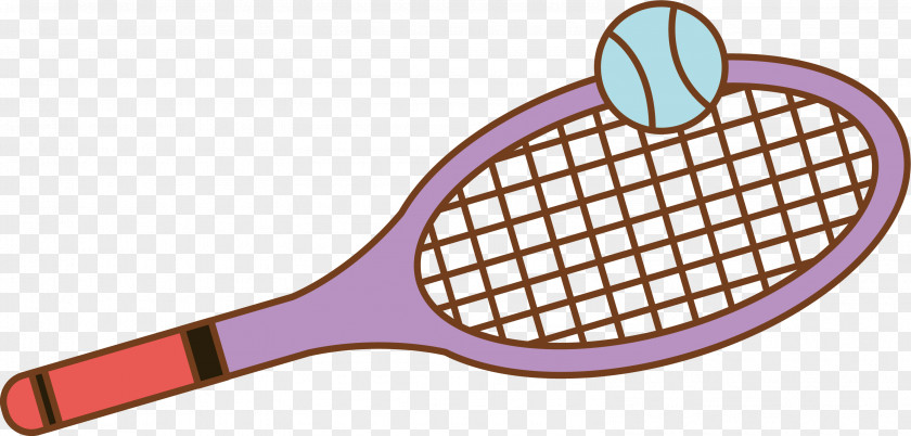 Badminton Elements Tennis Racket Drawing PNG