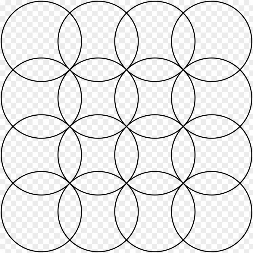 Circle Overlapping Circles Grid Information PNG