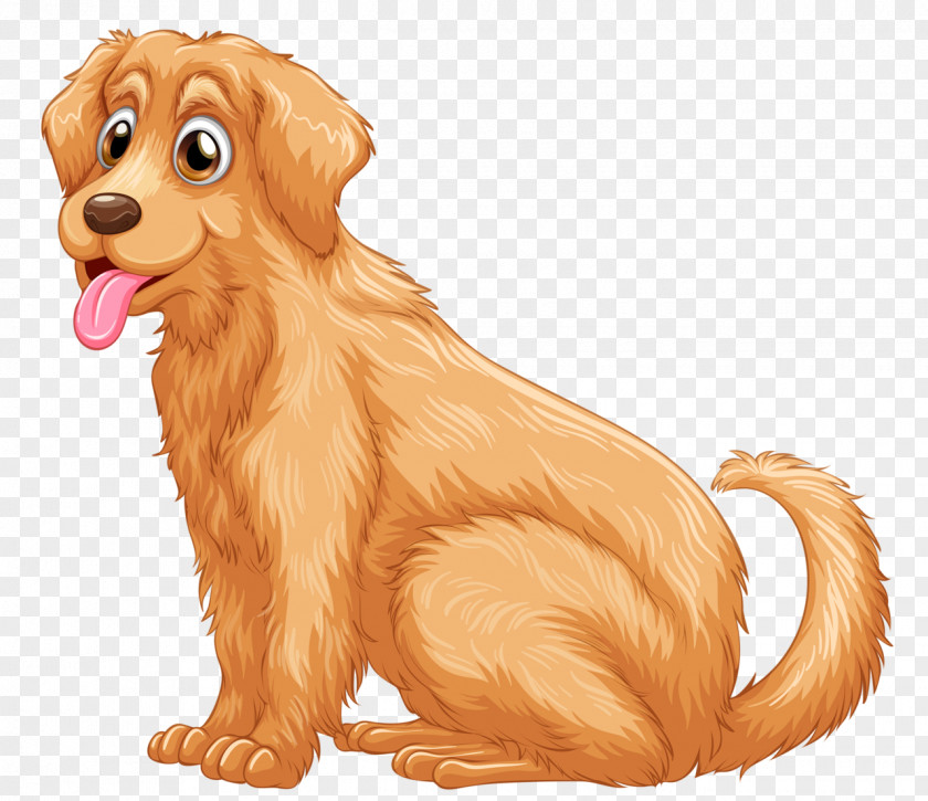 Golden Dogs Word Retriever Puppy Clip Art PNG