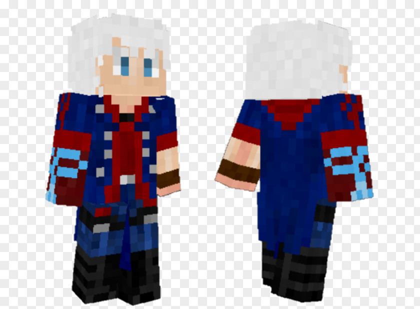 Herobrine Skins For Minecraft Pe Devil May Cry 4 2 Dante Nero PNG