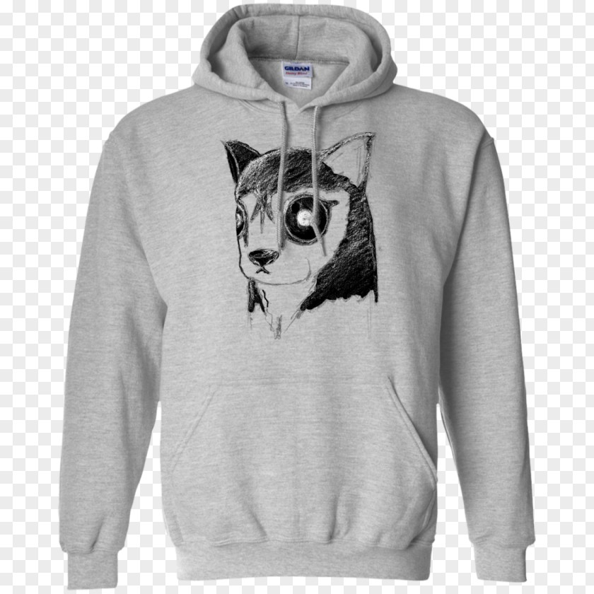 Husky Dog Hoodie T-shirt Sweater Bluza PNG