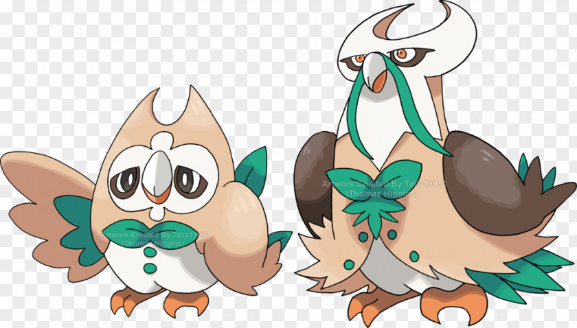 Pokémon Sun And Moon Pokemon Black & White Rowlet Evolution PNG