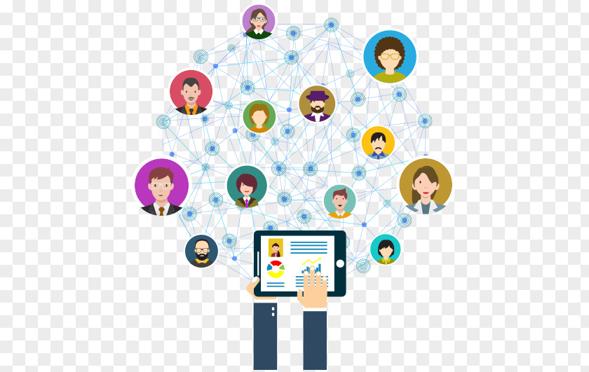 Social Media Communication Computer Network Marketing PNG