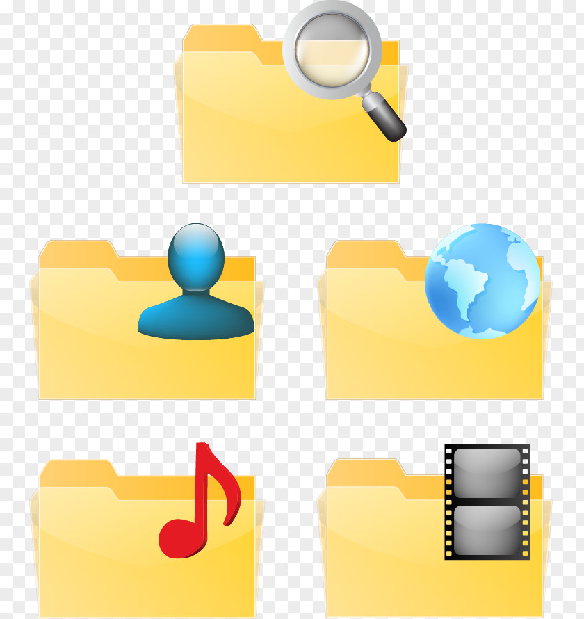 Vector Folder Directory Icon PNG