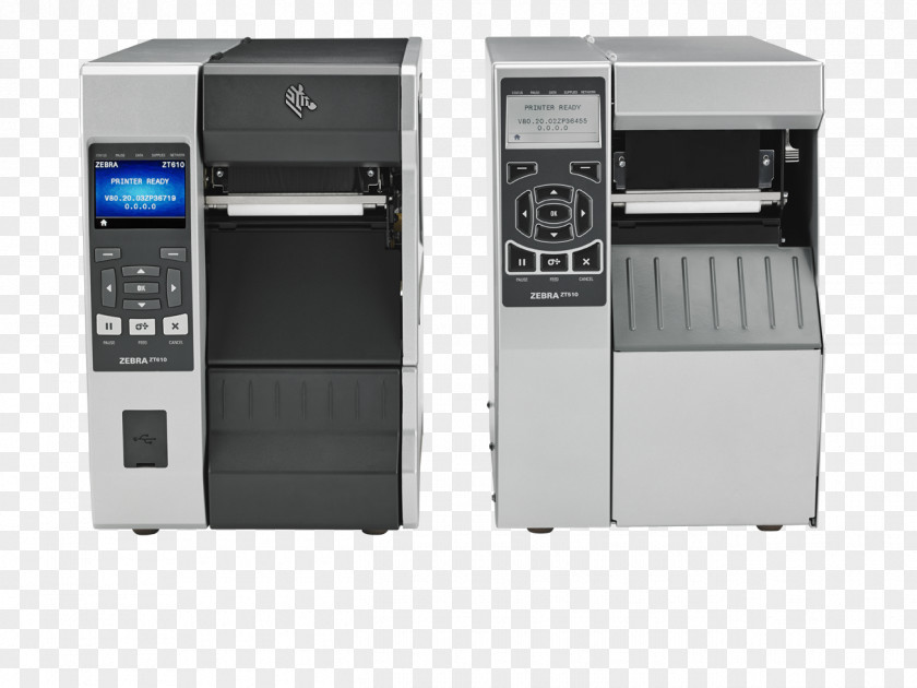 Printer Industry Barcode Printing Zebra Technologies PNG