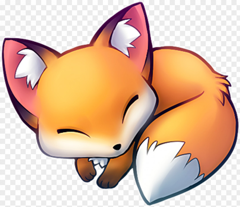 Tail Red Fox Cartoon Clip Art Snout Fennec PNG