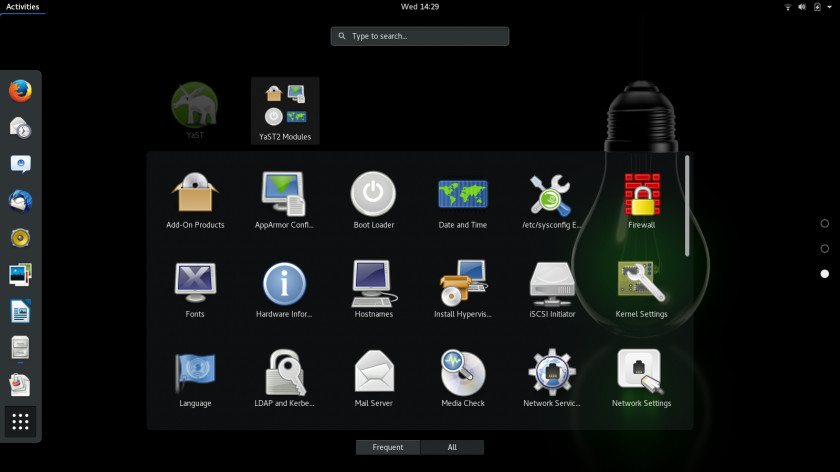Gnome OpenSUSE SUSE Linux Distributions Installation PNG