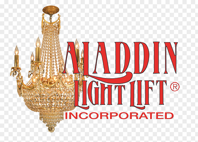Light Lighting Chandelier Aladdin Lift Inc Fixture PNG