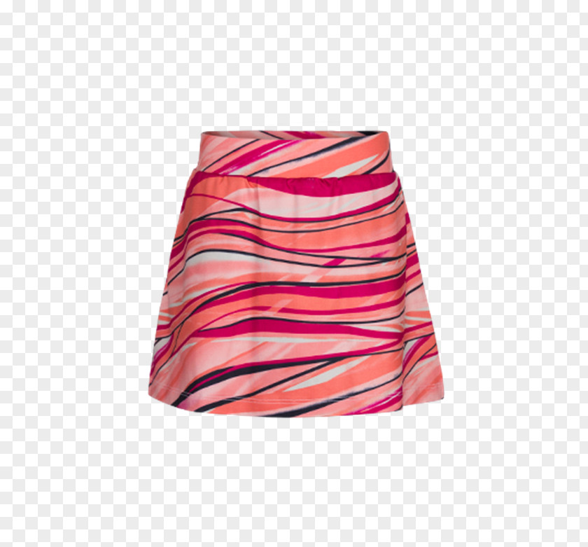 Pink Stripe M Skirt PNG