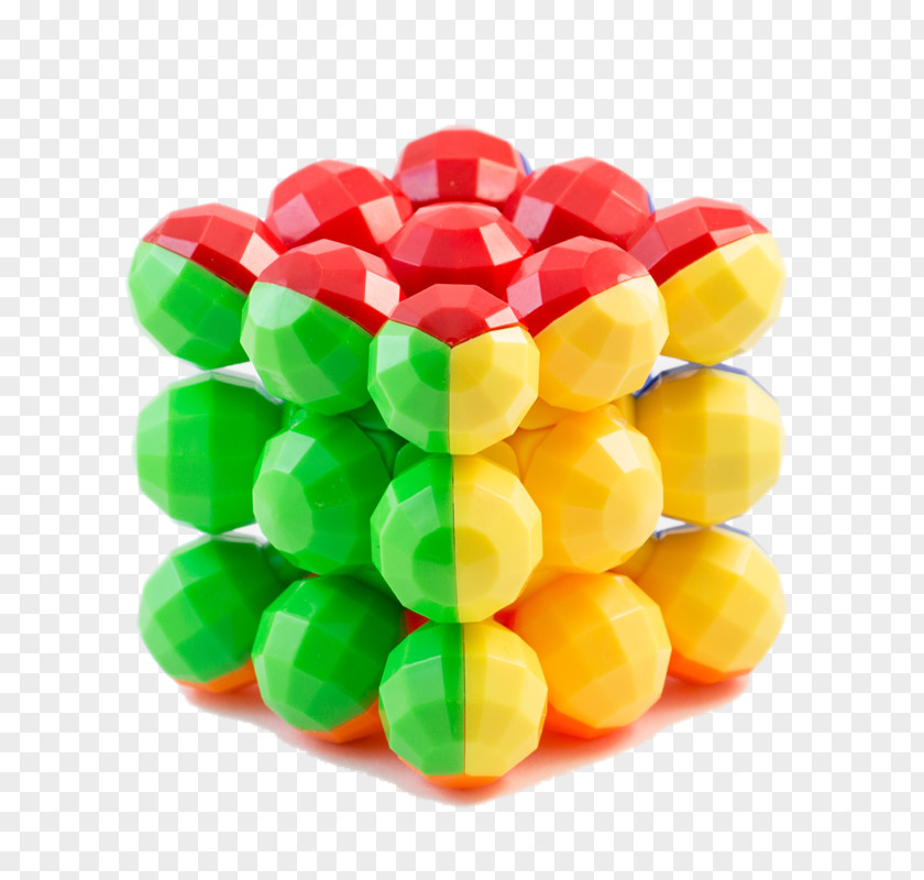 Ball Iqboosters.ru 3x3 Gummi Candy Rubik's Cube PNG