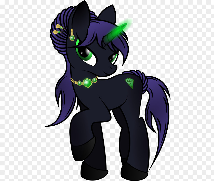 Cat Pony Emerald Gemstone PNG