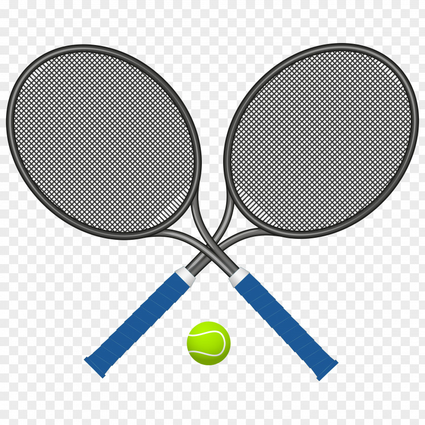 Cross Tennis Racket Clip Art PNG
