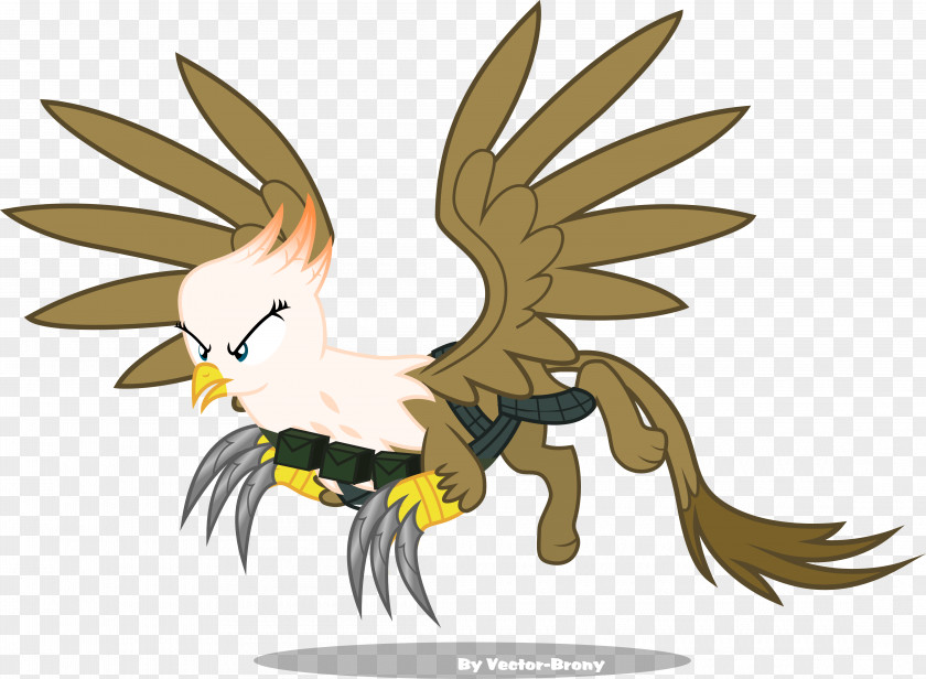 Eagle Fallout: Equestria Griffin Pony PNG