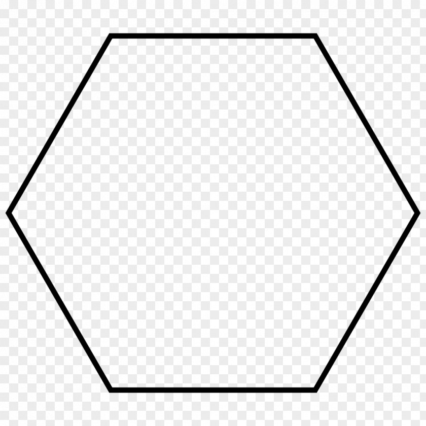 Hexagon Regular Polygon Internal Angle Heptagon PNG