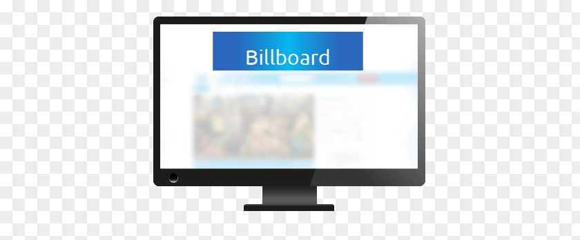 Promotion Billboard Computer Monitors Web Banner Display Advertising Multimedia PNG