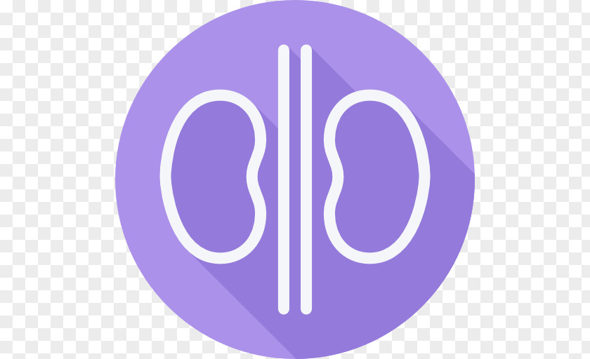 Kidney Purple Violet Lilac Logo PNG