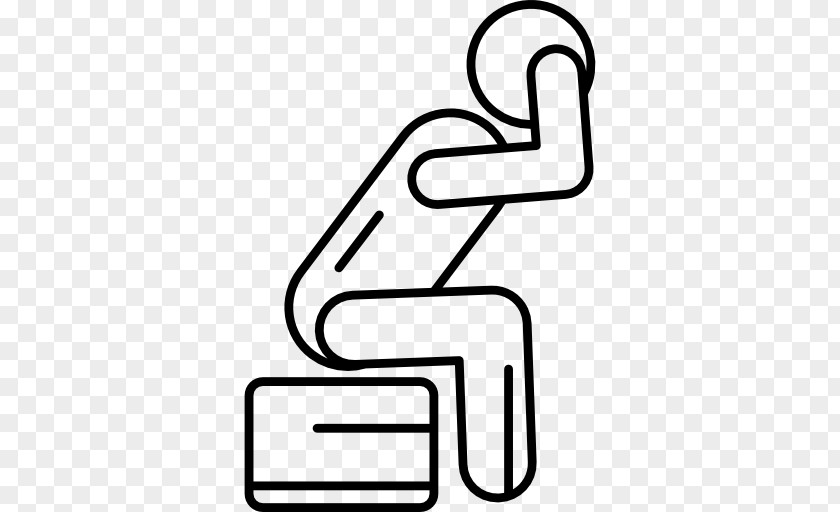 Man Sitting Stick Figure Medicine Clip Art PNG