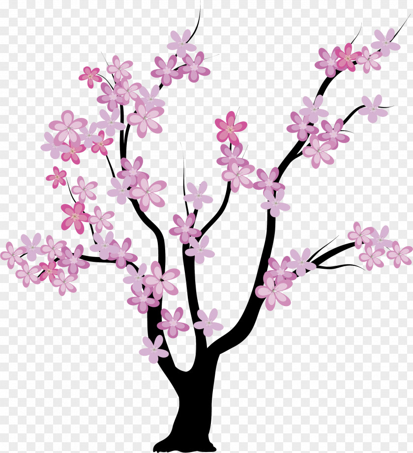 Cherry Blossom Tree Abstract Art Royalty-free PNG