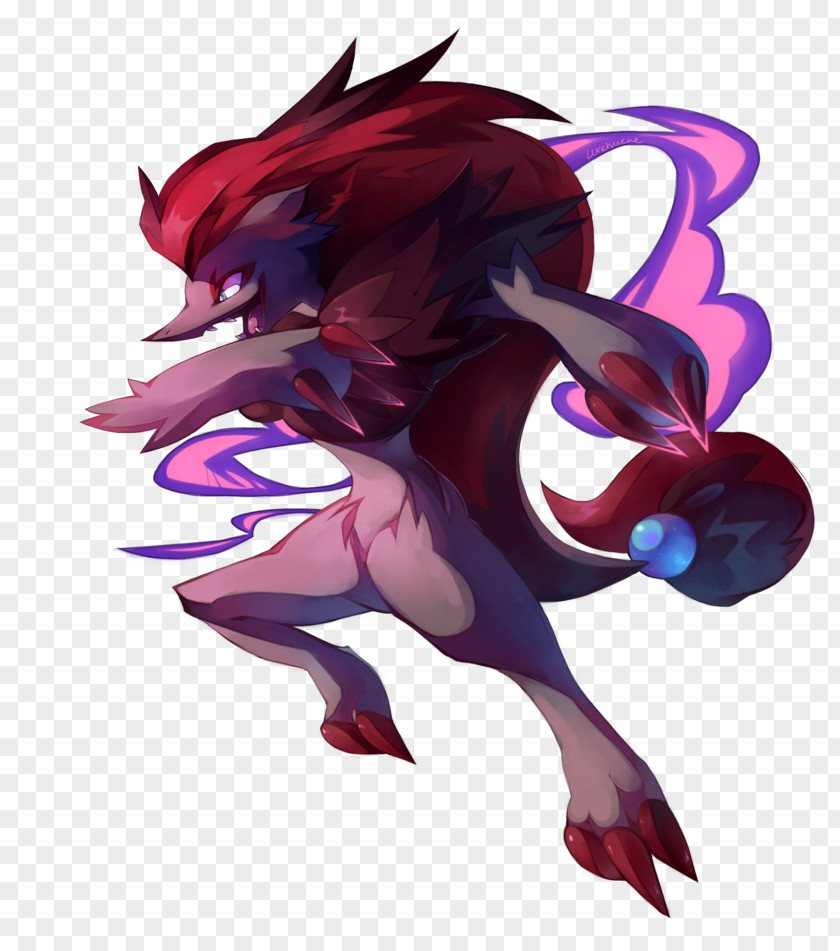 Color SLASH Zoroark Zorua DeviantArt PNG