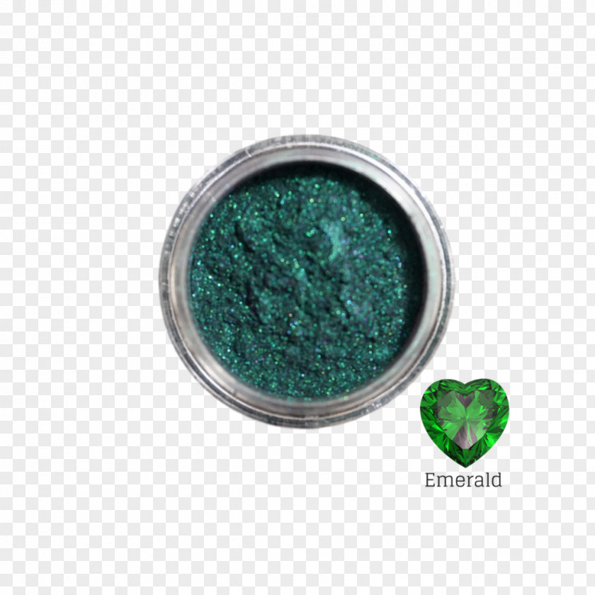 Emerald Nail Art Face Powder Glitter Henna PNG