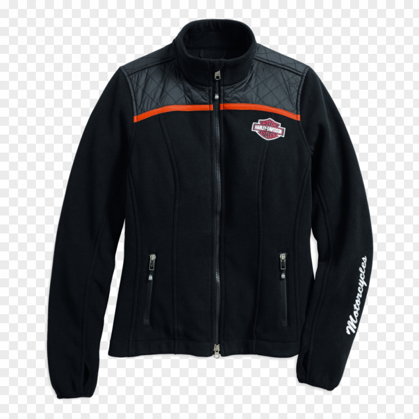 Jacket Hd Fleece Polar Leather Harley-Davidson PNG