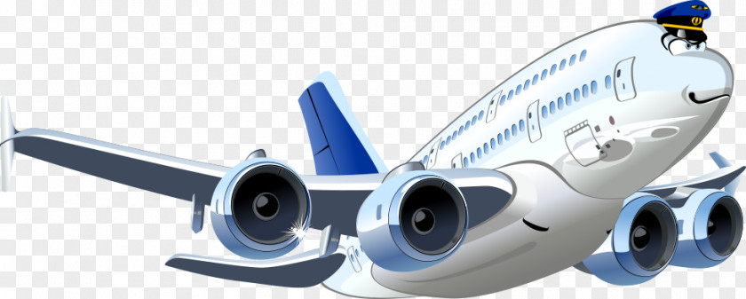 Cartoon Airplane PNG