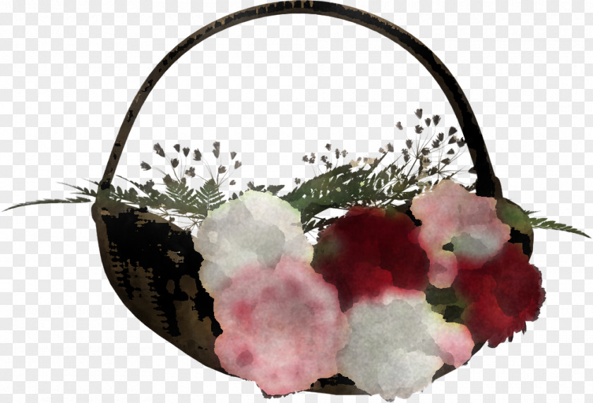 Flower Bouquet Basket PNG