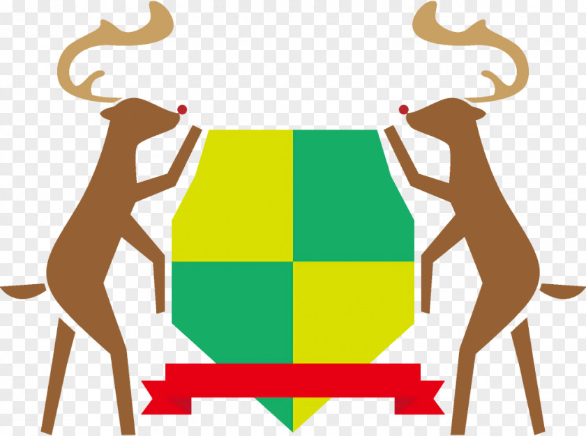 Logo Christmas Reindeer PNG