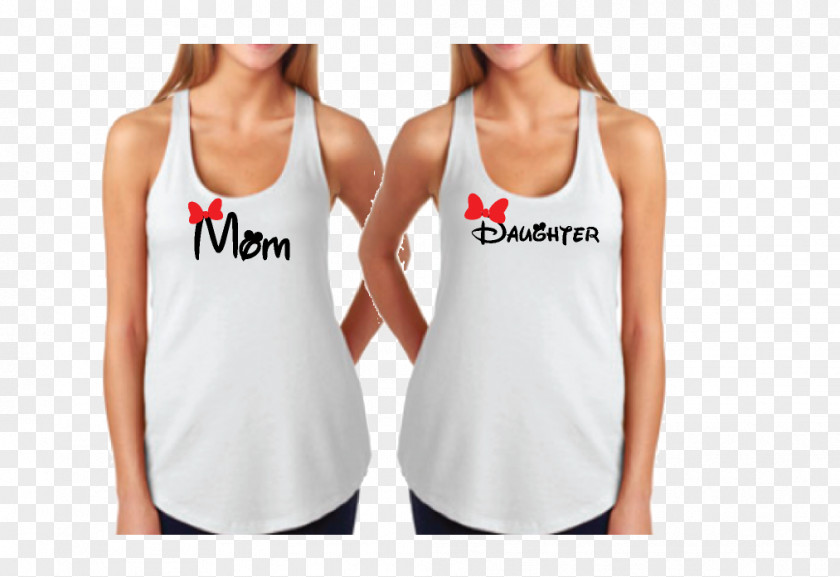 Mother And Daughter T-shirt Minnie Mouse Hoodie Bride Clothing PNG