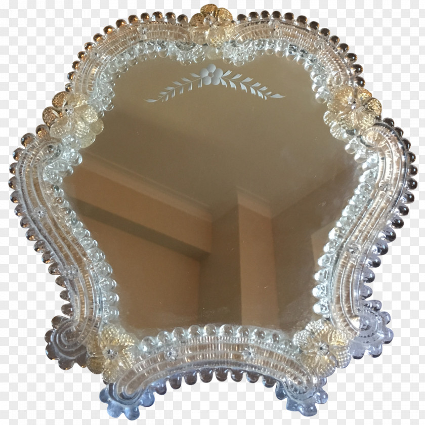Murano Glass Mirror Table Pier PNG