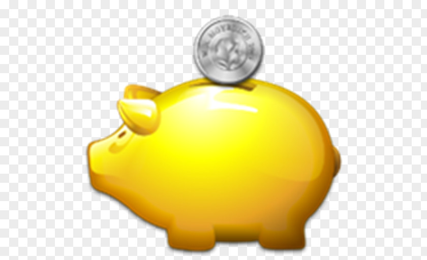 Bank Piggy Saving Money Coin PNG