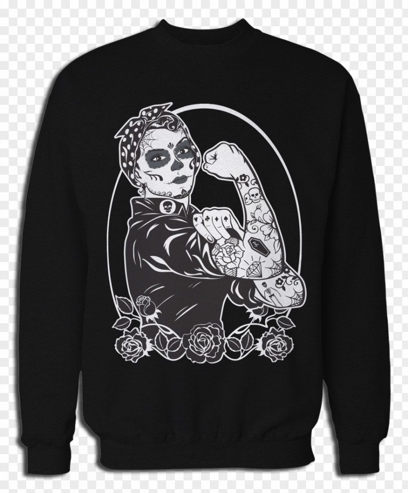 Day Of The Dead Eastern Kentucky University Hoodie T-shirt Bluza Sweater PNG