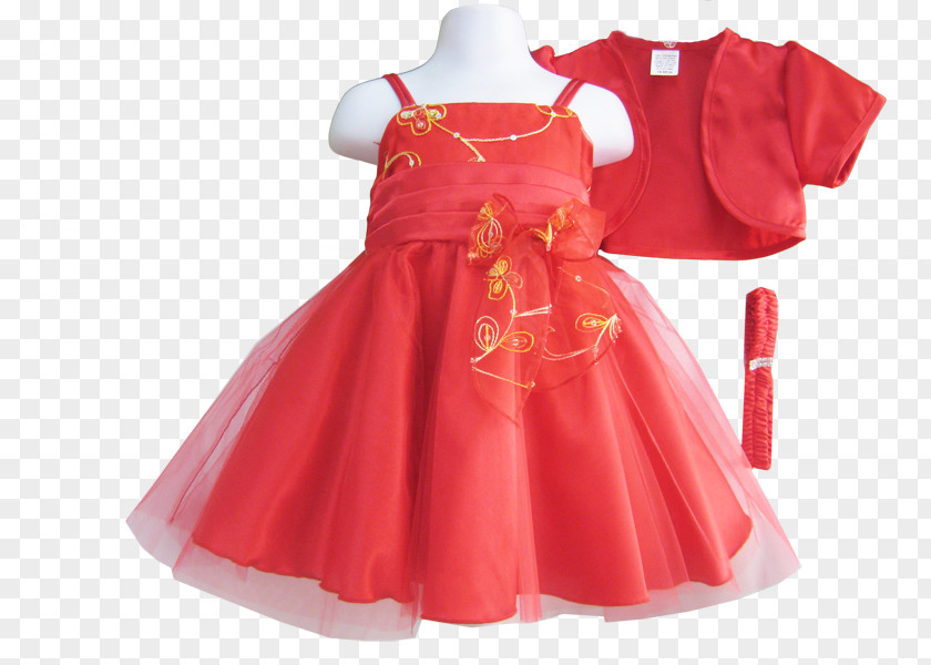 Dress Party Child Shrug Frock PNG