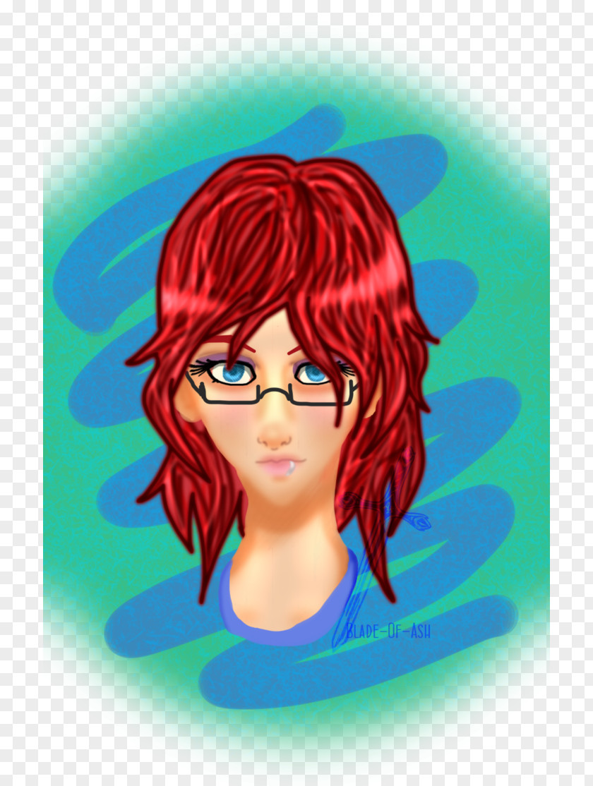 Hair Red Coloring Eyebrow Black PNG