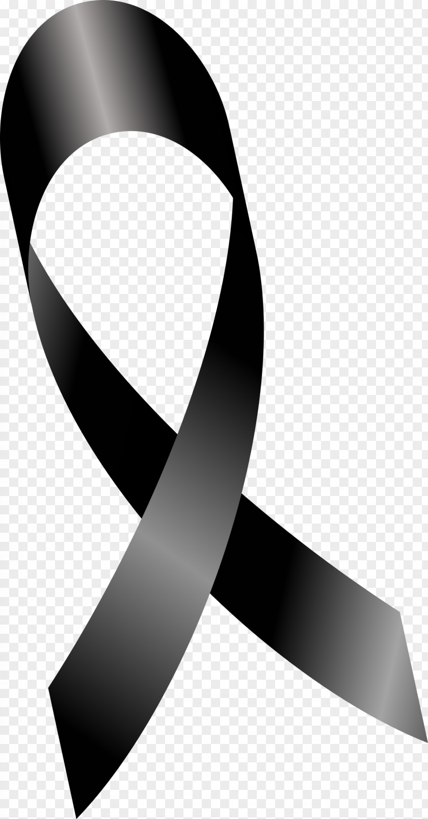 Mourning Ribbon Clip Art PNG