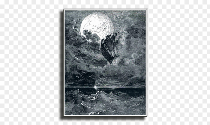 Painting A Voyage To The Moon Wild Ride Through Night Raven Illustrator PNG