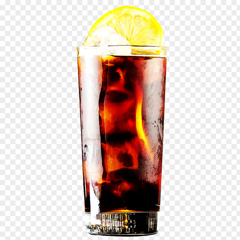 Rum And Coke Long Island Iced Tea Non-alcoholic Drink Spritz Veneziano PNG