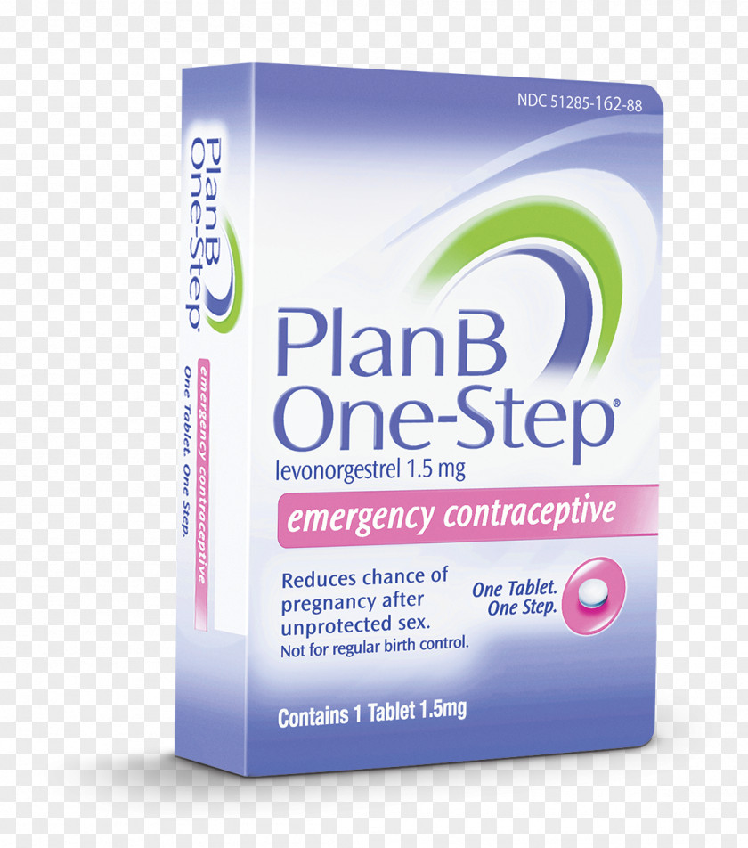 Tablet Levonorgestrel Emergency Contraception Plan B One-Step Contraceptive Pill Birth Control PNG