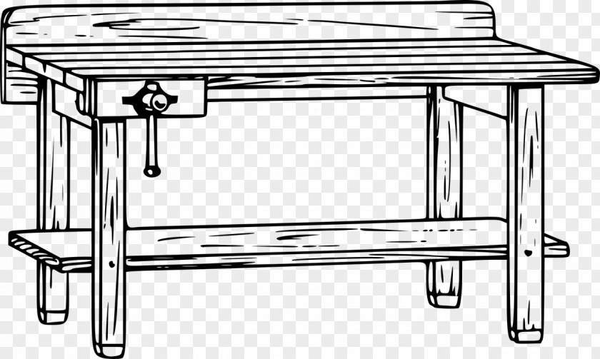 Wood Bench Workbench Tool Clip Art PNG
