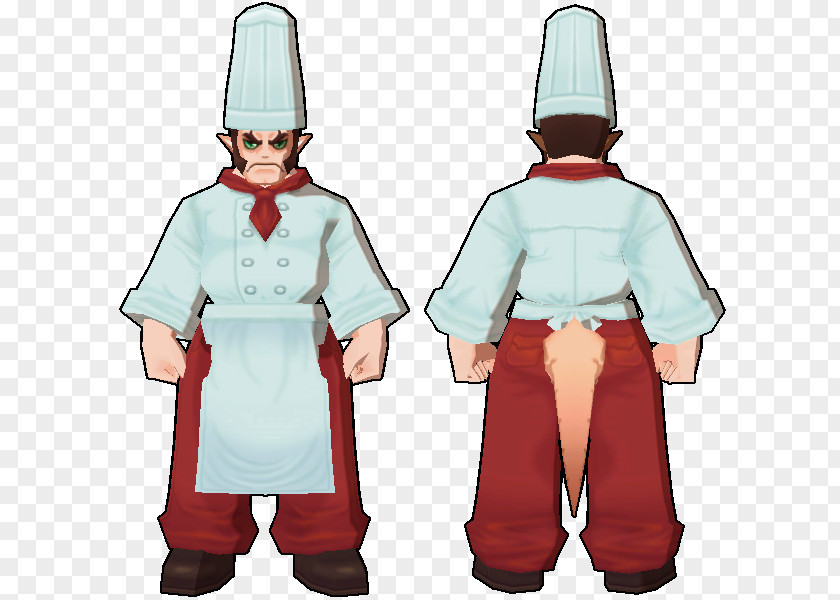 Chef Dress Costume Uniform Outerwear Profession PNG