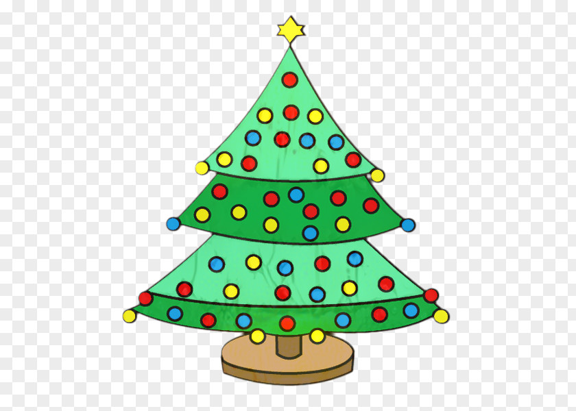 Christmas Eve Conifer Drawing Tree PNG