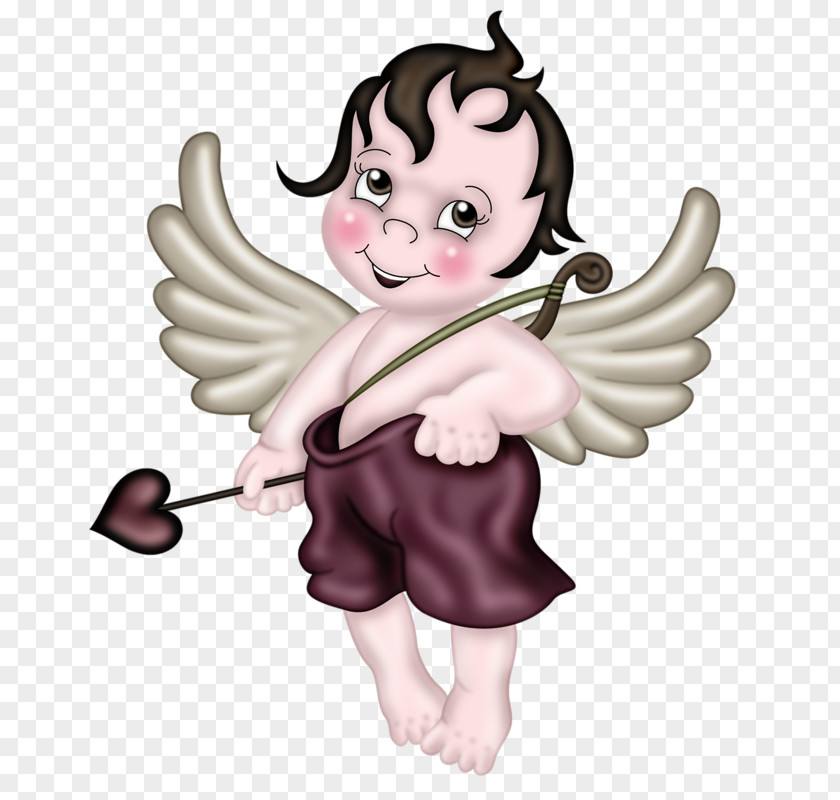 Cupid Cartoon Illustration PNG